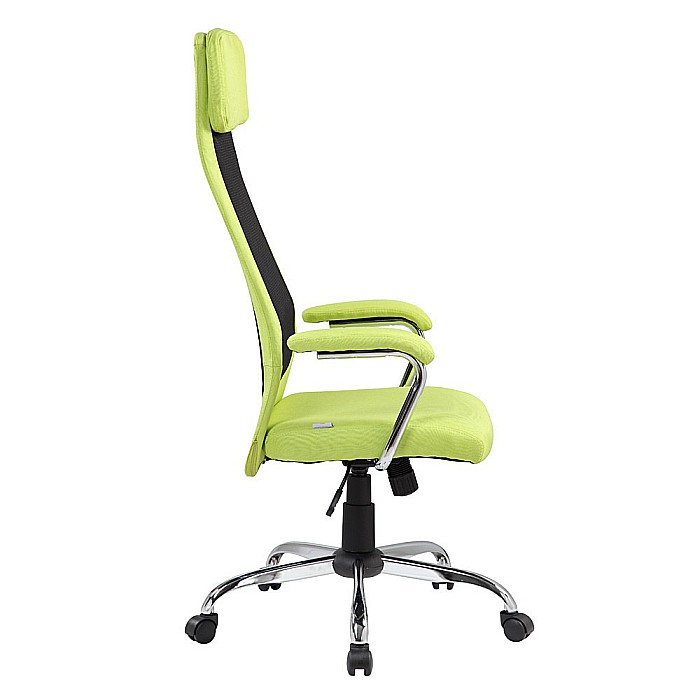 Scaun directorial GN102, mesh, mecanism balans, rotire 360°, inaltime ajustabila, 120 kg, verde [3]