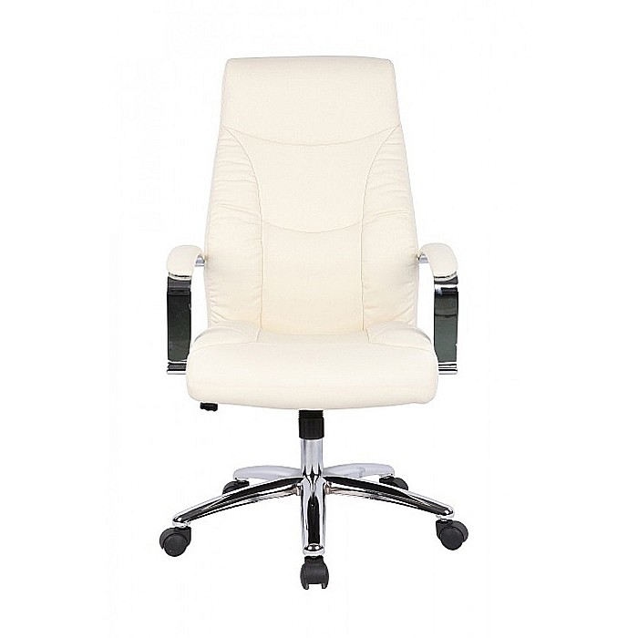 Scaun directorial GN62, piele ecologica, baza cromata, balans, inaltime ajustabila, rotativ, 120 kg [3]