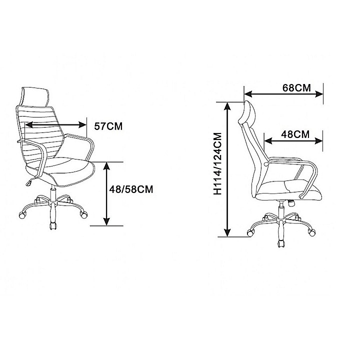 Scaun directorial GN65 mocha [5]