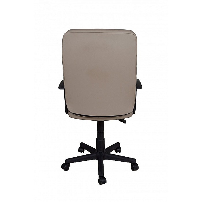 Scaun directorial GN72, piele ecologica, inaltime reglabila, 100 kg, bej [4]