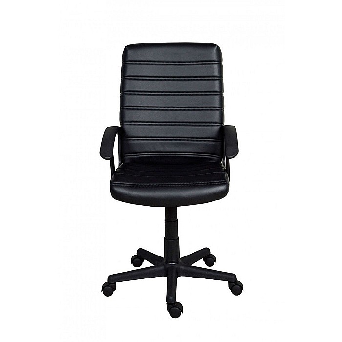 Scaun directorial GN72, piele ecologica, inaltime reglabila, 100 kg, negru [2]