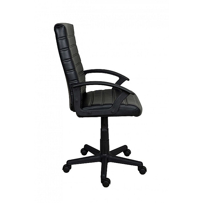 Scaun directorial GN72, piele ecologica, inaltime reglabila, 100 kg, negru [3]