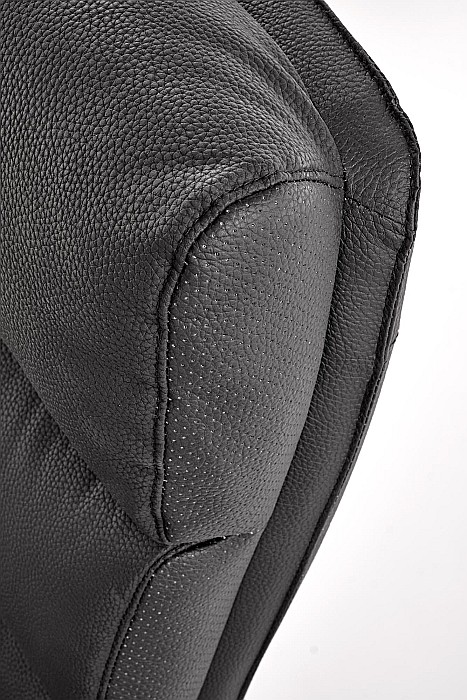 Scaun directorial HM Adriano 2, piele ecologica, inaltime reglabila, mecanism de balansare, 100 kg, negru [7]