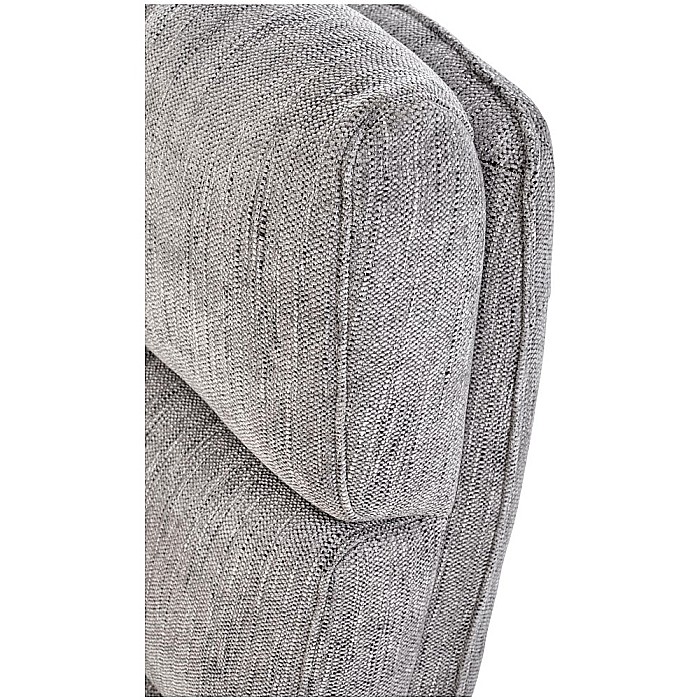 Scaun directorial HM Adriano, stofa, inaltime reglabila, mecanism de balansare, perne duble, 100 kg, gri [4]