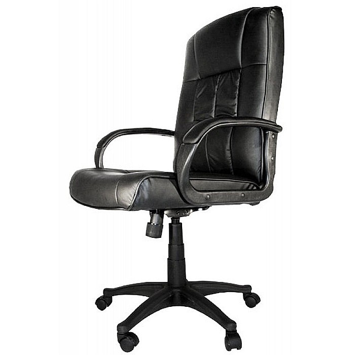 Scaun directorial OFF 023, mecanism multiblock, piele ecologica, baza polipropilena, 100 kg [2]