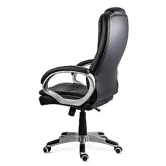 Scaun directorial OFF201S, piele ecologica, elegant, mecanism balans, 100 kg [3]