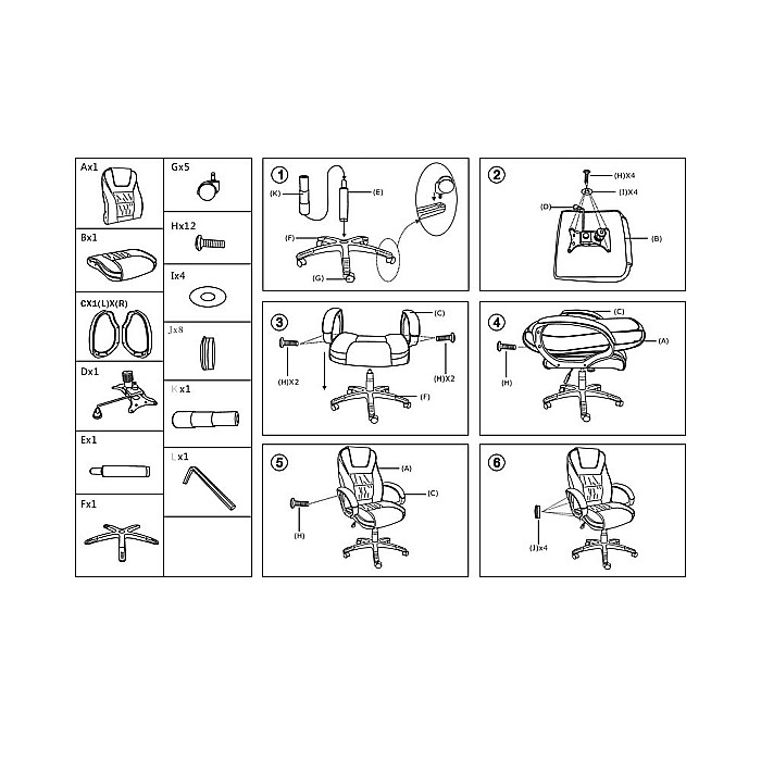 Scaun directorial SL Q031, tapitat cu piele ecologica, cadru polipropilena, suport lombar, mecanism de balans, 100 kg, Gri [3]