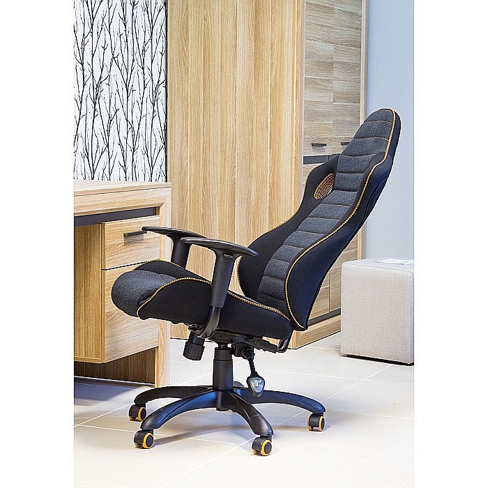 Scaun directorial SL Q229 negru - gri [6]