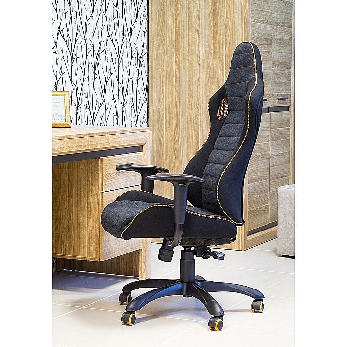 Scaun directorial SL Q229 negru - gri [7]