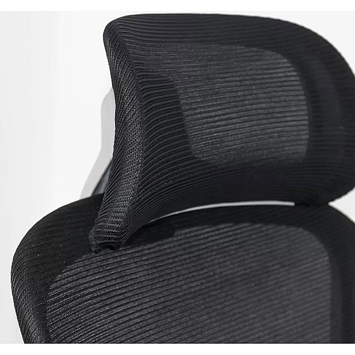 Scaun ergonomic cu tetiera OFF 430, mesh, suport picioare, polipropilena, 100 kg [6]