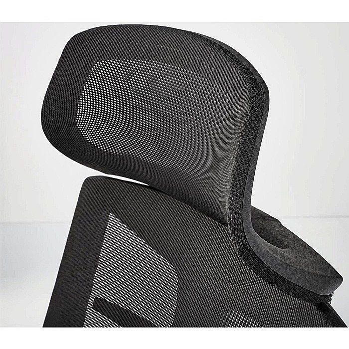 Scaun ergonomic mesh HM Fabio negru [4]