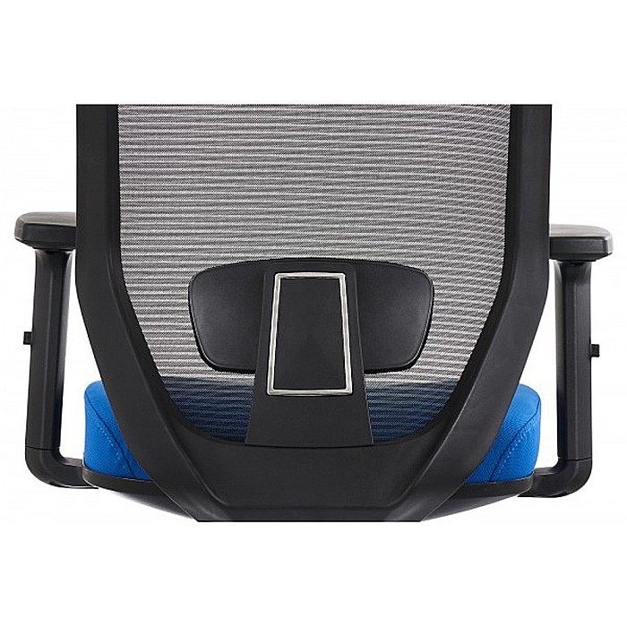 Scaun ergonomic mesh Zen albastru - negru [6]