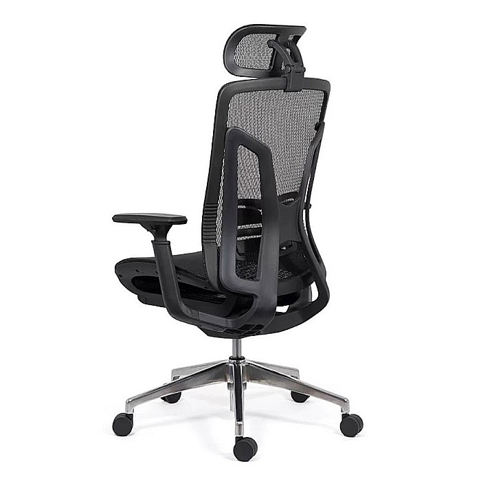 Scaun ergonomic multifunctional SYYT 9506, mesh, suport lombar reglabil, baza metalica, 120 kg [6]