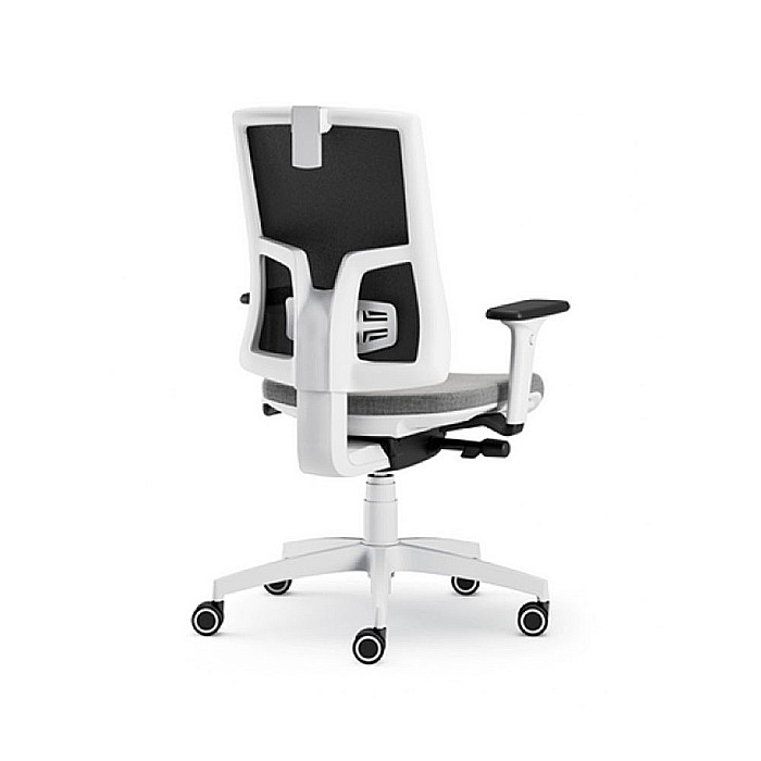 Scaun ergonomic Pure Alb Mesh PDH [2]