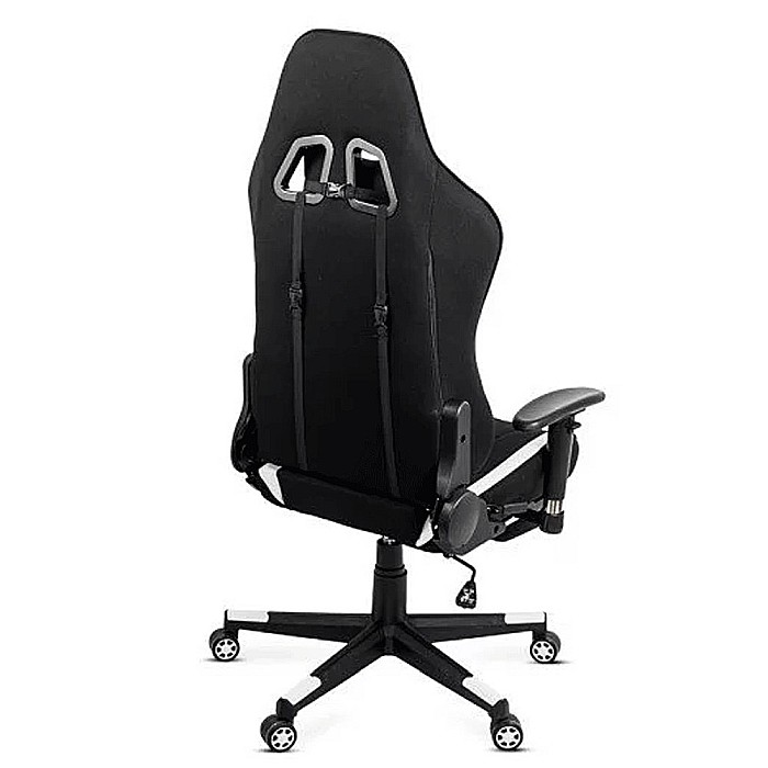 Scaun gaming OFF 296, spatar reglabil, stofa, robust, cadru polipropilena, mecanism de balans, perne reglabile, 100 kg [4]