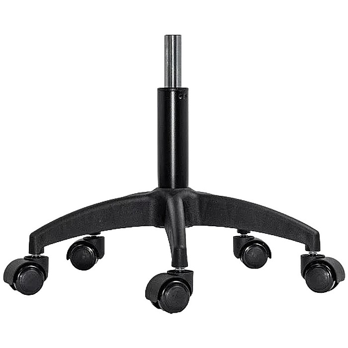 Scaun laborator OFF1020, rotativ, baza polipropilena, piele ecologica, inaltime ajustabila, 100 kg [4]