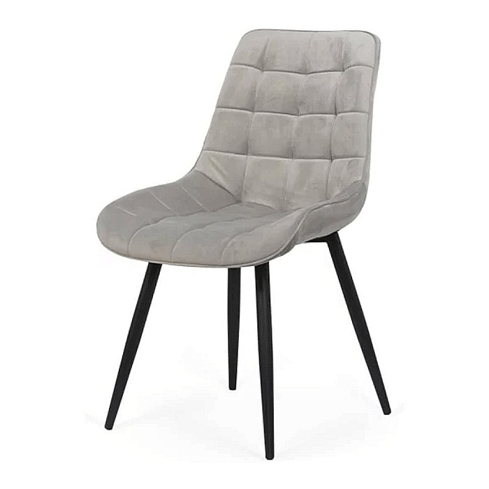 Scaun living BUC 206, catifea, picioare metalice, robust, ergonomic, 110 kg [2]