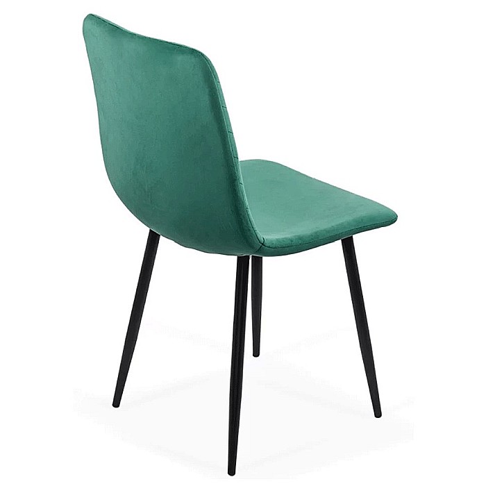 Scaun living BUC 208, catifea, baza metalica [5]