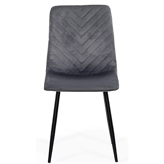 Scaun living BUC 208, catifea, baza metalica [2]