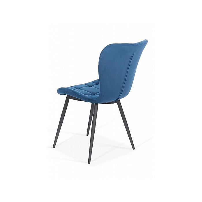 Scaun living BUC 247, catifea, ergonomic, picioare metalice, 110 kg [2]