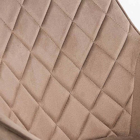 Scaun living BUC 258, forma conica, catifea, picioare metalice, 110 kg [3]