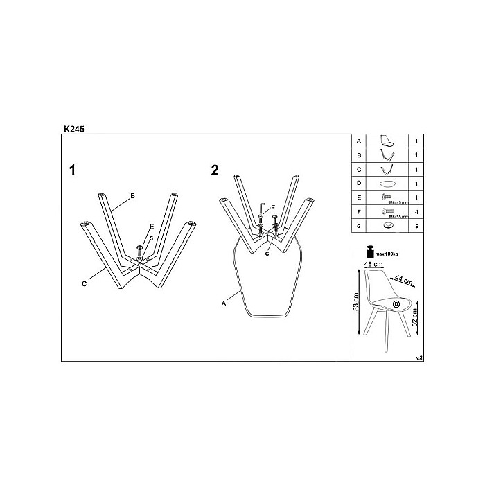 Scaun living HM K245 [3]