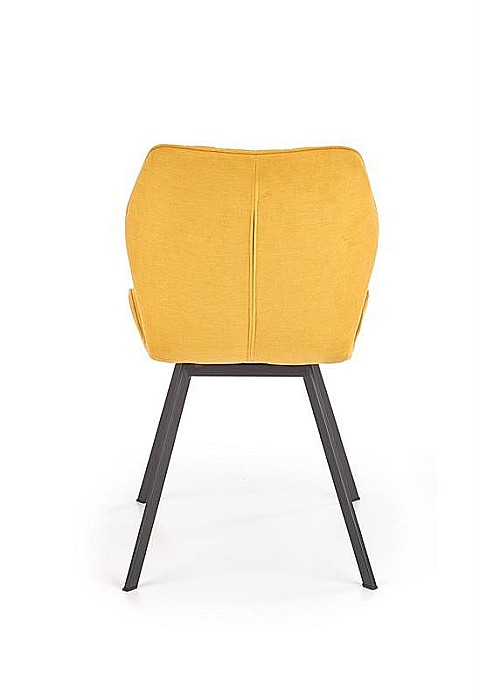 Scaun living HM K360 galben mustar [8]