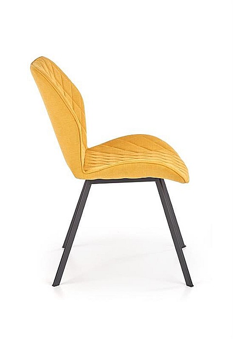 Scaun living HM K360 galben mustar [4]