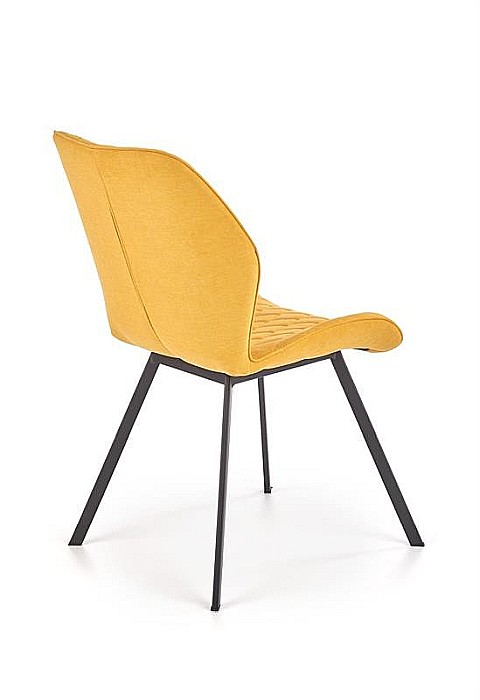 Scaun living HM K360 galben mustar [7]