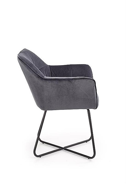 Scaun living HM K377 gri inchis [7]