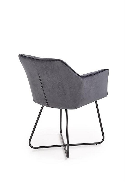 Scaun living HM K377 gri inchis [2]