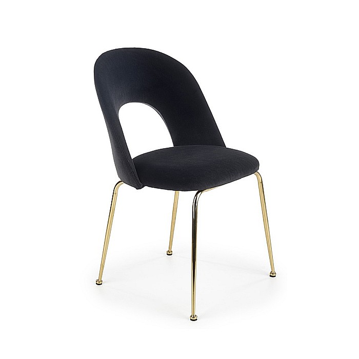 Scaun living HM K385 negru [1]