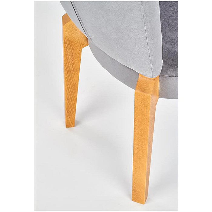 Scaun living HM Rois gri - stejar [2]