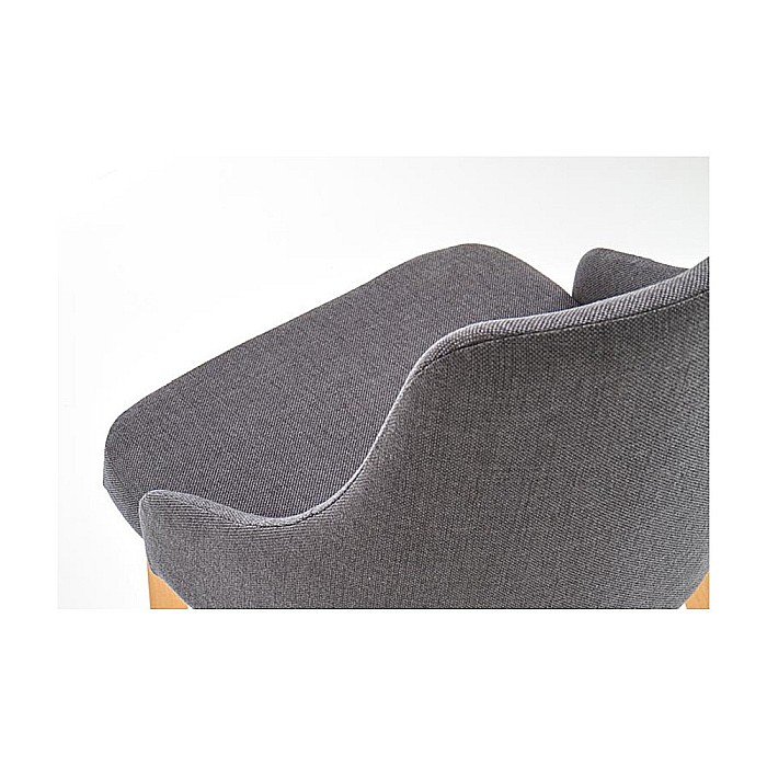 Scaun living HM Toledo gri inchis - stejar [3]