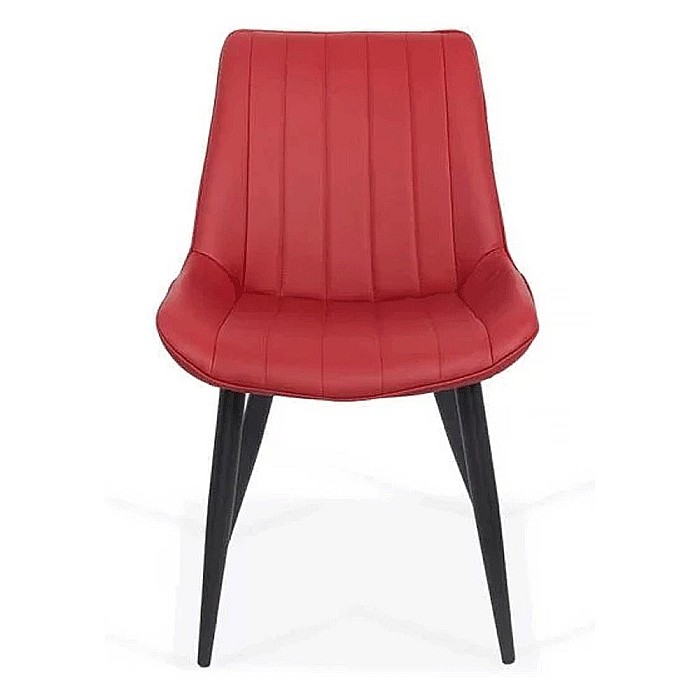 Scaun living si bucatarie BUC 203, piele ecologica, picioare metalice, 110 kg [2]