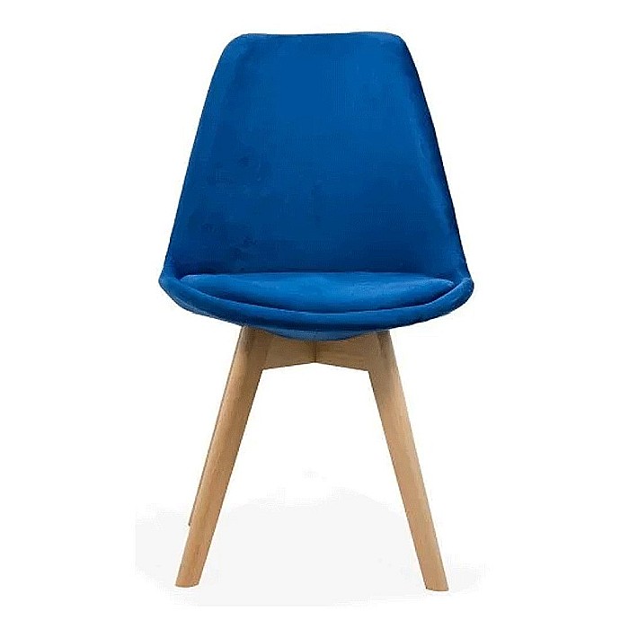 Scaun living si bucatarie BUC 242V, catifea, picioare lemn, solid, 110 kg [5]