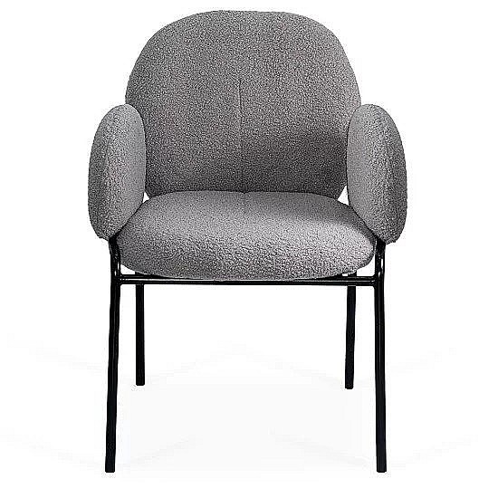 Scaun living si dining BUC281, stofa boucle, structura metalica, 100 kg [2]