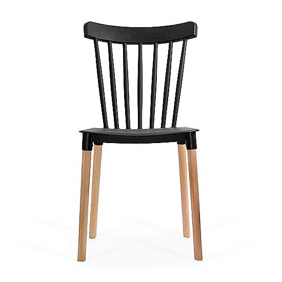 Scaun pentru terasa HRC 595, polipropilena, structura lemn,100 kg [4]