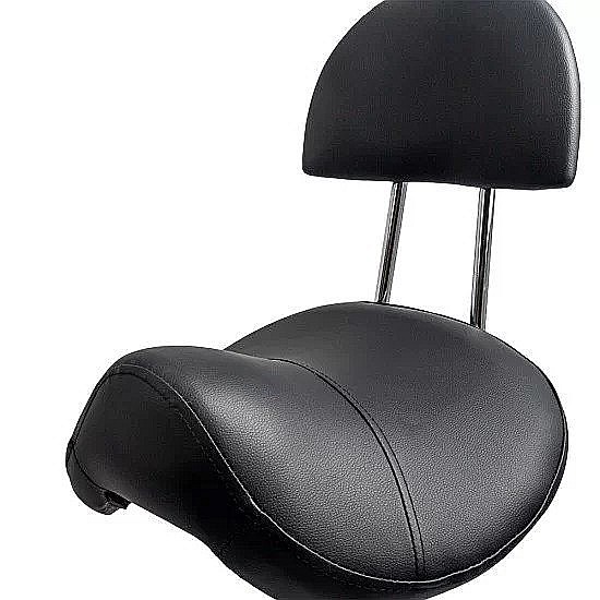 Scaun profesional ergonomic OFF1022, tip sa, rotativ, baza metalica, suport picioare, piele ecologica, ajustabil, roti gumate,100 kg [3]