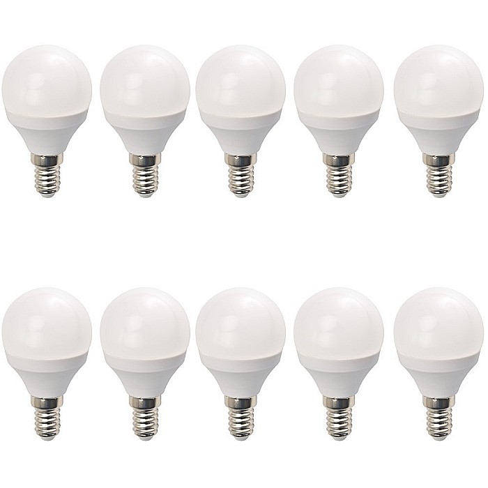 Set 10 Becuri LED Drimus 6W E14 Lumina Calda DL 3064 [1]