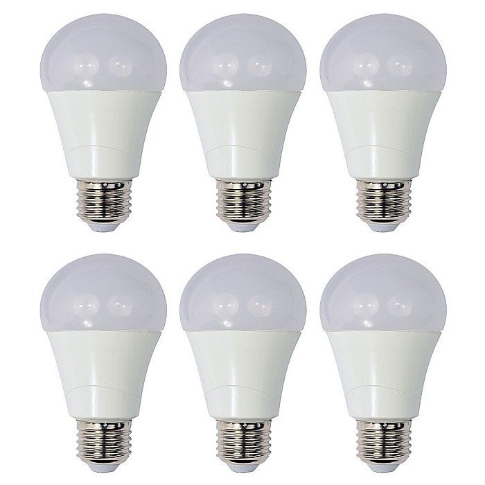 Set 6 Becuri LED Drimus 12W E27 Lumina Rece DL-6121 [1]