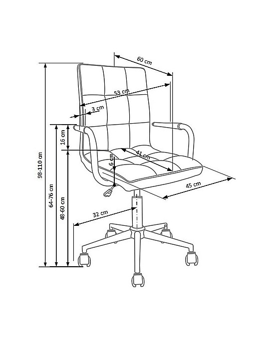 Set birou HM Fino, 2 rafturi, PAL melaminat, 122x57x85 cm, stejar auriu si scaun copii HM Gonzo 2, Ergonomic, tapitat cu piele ecologica, cu brate, 90 Kg, Alb [8]