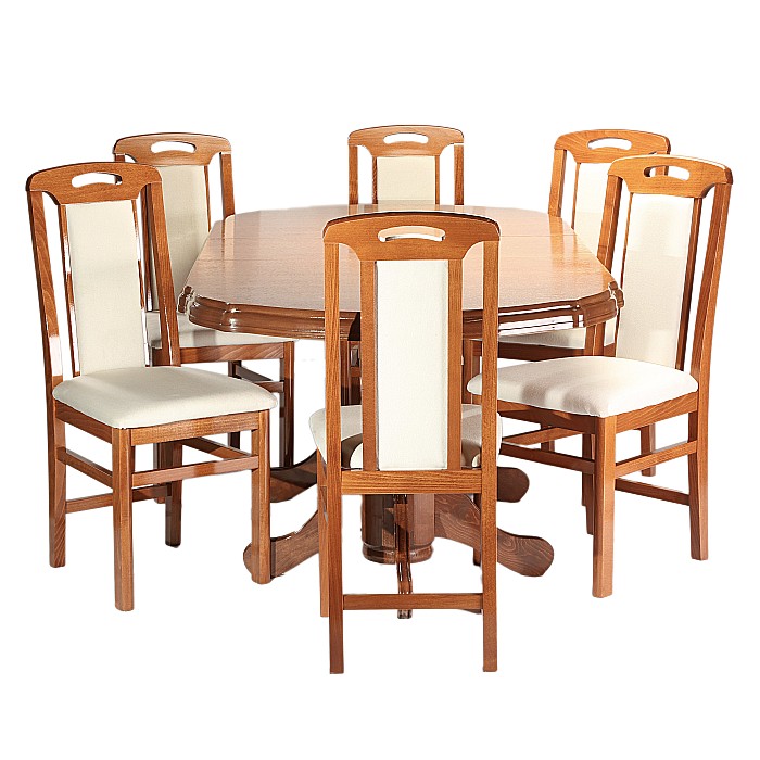 Set masa living SB Nork plus 6 scaune SB Tim cires [2]