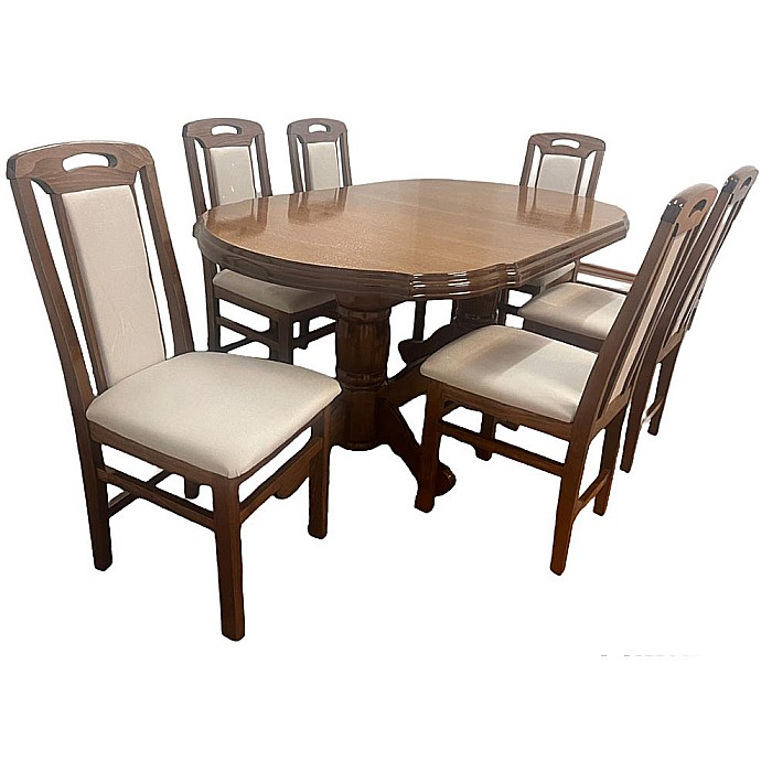 Set masa living SB Nork plus 6 scaune SB Tim nuc [3]