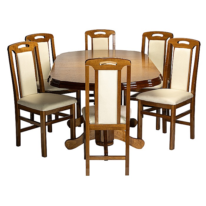 Set masa living SB Nork plus 6 scaune SB Tim nuc [2]