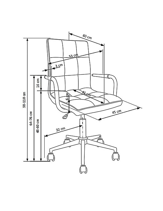 Set mobilier birou copii HM B6, MDF, metalic, spatii depozitare, cu scaun HM Gonzo 3 gri inchis, stofa, 90 kg si dulapior rulant HM Nils, cu roti, lemn, natur [7]