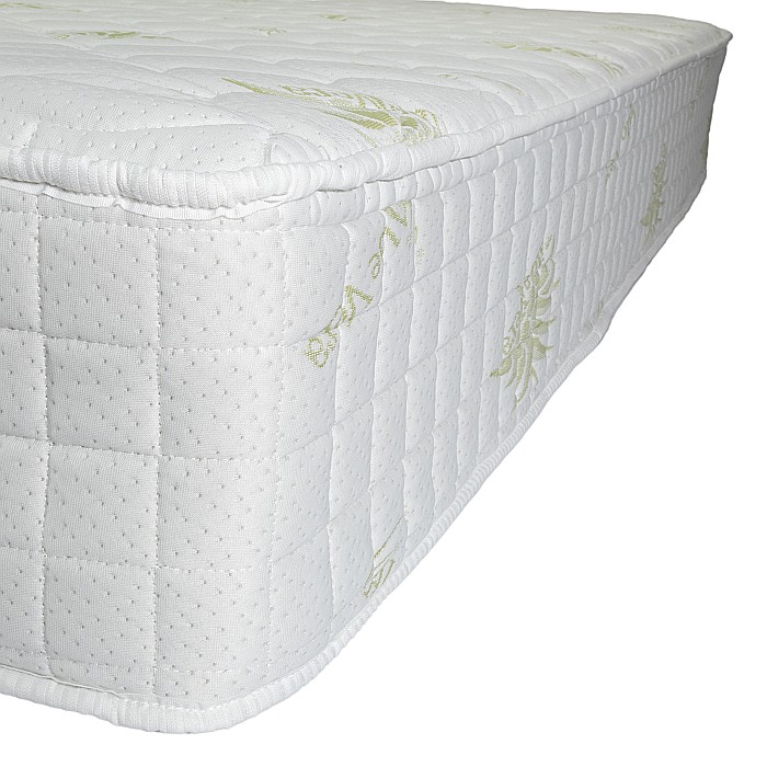 Set Saltea cu arcuri impachetate individual, Pocket Spring Milano, 180x200x24cm, fermitate mediu spre soft, sistem de aerisire perimetral, Saltex plus 2 perne matlasate microfibra 50x70cm, lavabile la 60°C [3]