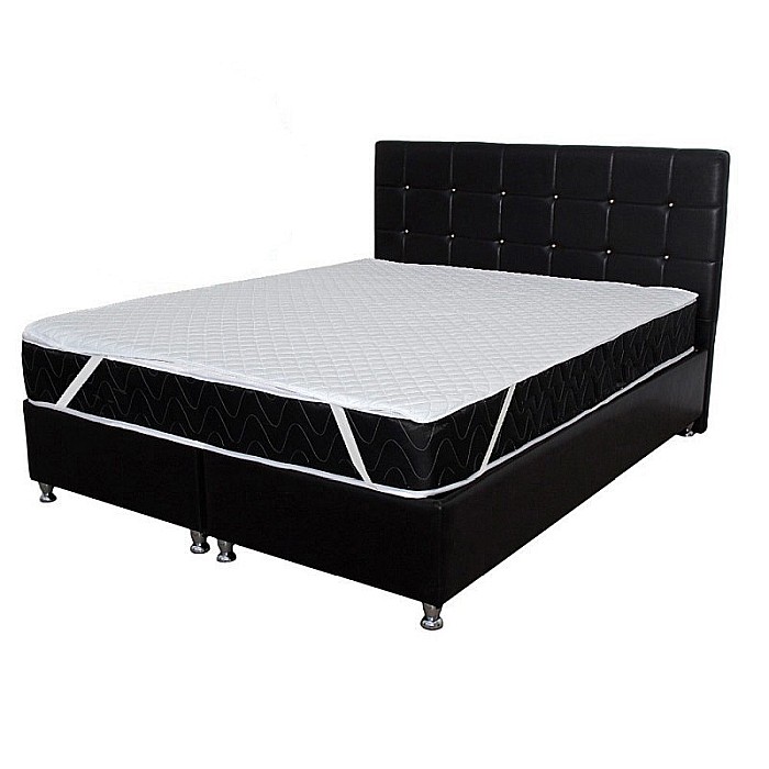 Set Saltea cu arcuri, Superortopedica Luna 180x200x20 cm, plasa de arcuri Bonell, sistem de aerisire perimetral, Saltsib plus husa hipoalergenica, microfibra, lavabila la 95°C [3]