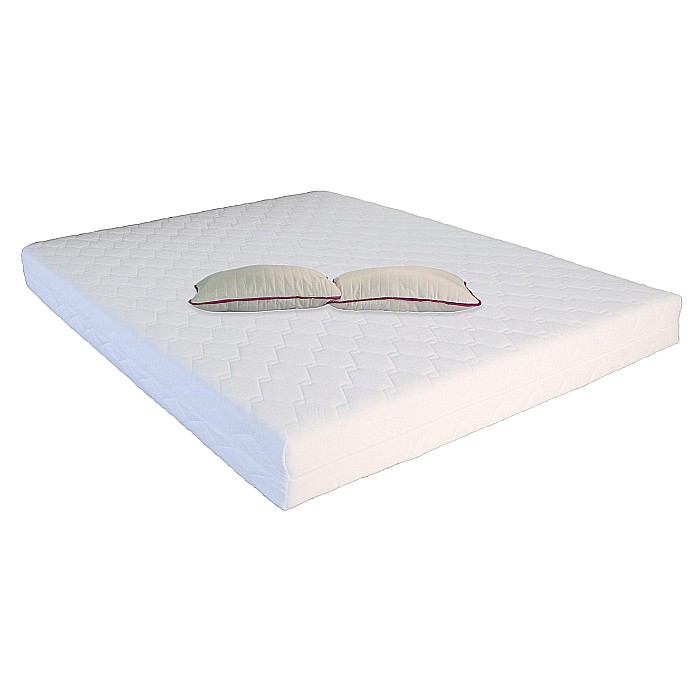 Set Saltea cu spuma, Mercur Comfort Flex Plus 140x200x20cm, fermitate mediu spre tare, hipoalergenica, husa detasabila, Saltsib plus 2 perne matlasate 50x70cm, umplutura fibre de poliester, lavabile la 60°C [1]