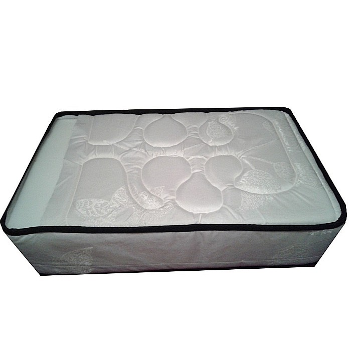 Set Saltea cu spuma, Venus Eco Memory 160x200x17cm, cu spuma poliuretanica, memory foam 2 cm, fermitate mediu spre tare, Saltsib plus 2 perne matlasate 50x70cm, husa hipoalergenica, lavabila la 95°C si pilota vara microfibra, densitate 200g/m², 180x200cm [8]